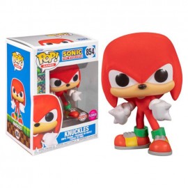 Games:854 TGTCon'22- Sonic-Knuckles(Flocked) Comic Con Exclusive