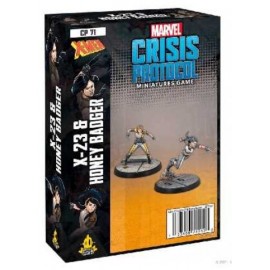 X-23 & Honey Badger: Marvel Crisis Protocol - miniatures