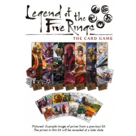 L5R Stronghold Season 2 Set of 7x FATE COINS Metal Legend of the Five Rings LCG 