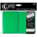 Pro Matte Eclipse Standard Sleeves Lime Green 100ct