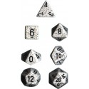 Speckled Polyhedral 7-Die Sets - Arctic Camo