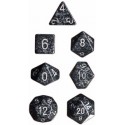 Speckled Polyhedral 7-Die Sets - Ninja