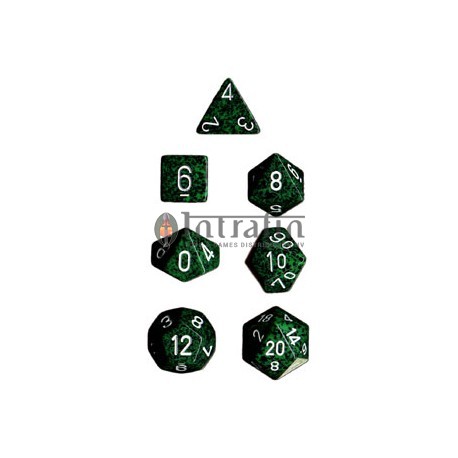 Speckled Polyhedral 7-Die Sets - Recon