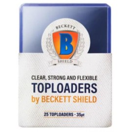Beckett Shield card sleeves Toploader 35pt