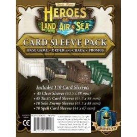 Heroes of Land,Air & Sea: card sleeve pack (170)