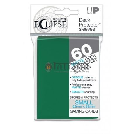 Pro Matte Eclipse Forest Green Small deckpro sleeves 60ct