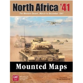 North Africa '41 Mounted Map