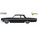 1:64 California Lowriders Series 4 - 1964 Chevrolet Biscayne - Black with Red Interior