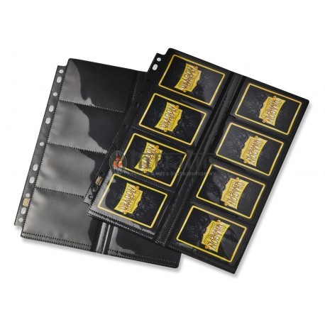 Dragon Shield 16-pocket pages Clear - Centerloader(50)