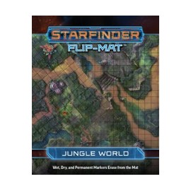 Starfinder Flip-Mat Starship: Jungle World