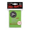Pro Matte Standard Sleeves Lime Green Display (12x50)