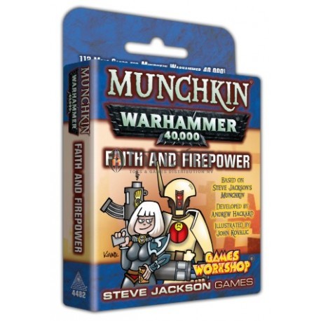 Munchkin Warhammer 40.000: Faith and Firepower