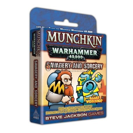 Munchkin Warhammer 40000 Savagery and Sorcery