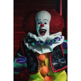 IT - 8" Clothed Action Figure - Pennywise (1990)