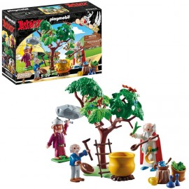 Playmobil :Asterix: Panoramix met toverdrank / Astérix: Panoramix et le chaudron de Potion Magique