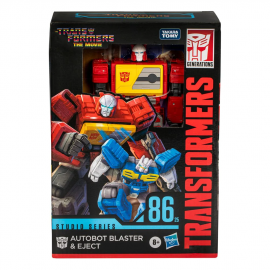 The Transformers: The Movie Generations Studio Series Voy Class  Autobot Blaster & Eject 16 Cm