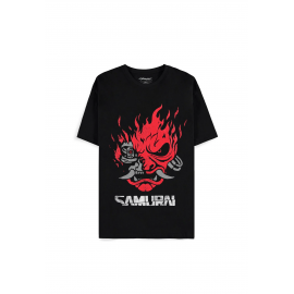 Cyberpunk 2077 - Samurai Bandmerch Short Sleeved T-shirt LARGE