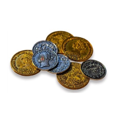 Nanty Narking Victorian metal coins