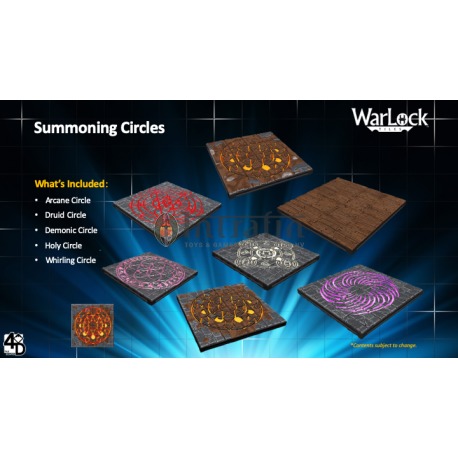 WarLock™ Dungeon Tiles: Summoning Circles - Miniature Game