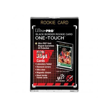 One touch 35PT Magnetic Holder Rookie Black