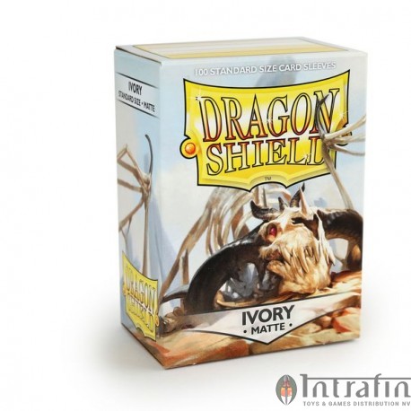 Dragon Shield Matte - Ivory (10x100)