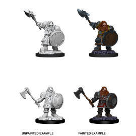 D&D Nolzur's Marvelous Miniatures -  Male Dwarf Fighter