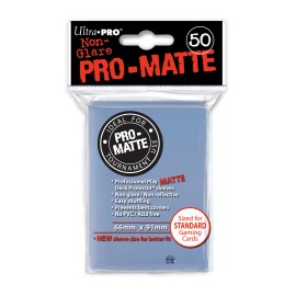 Pro Matte Standard Sleeves Clear Non Glare (12x50)