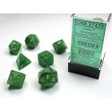 Vortex Polyhedral Green/Gold 7‑Die set