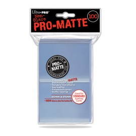 Pro Matte Standard Sleeves Clear 100ct