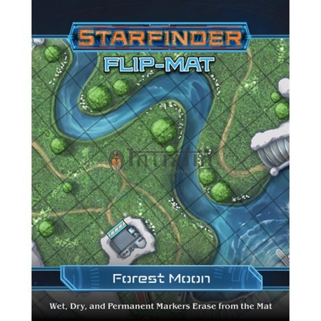Starfinder Flip-Mat: Forest Moon - Accessorie