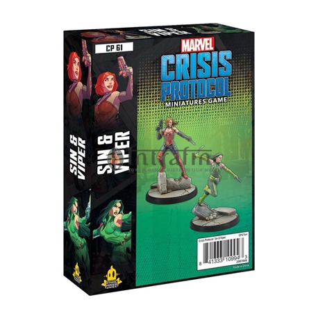 Marvel Crisis Protocol Line Sin and Viper pack