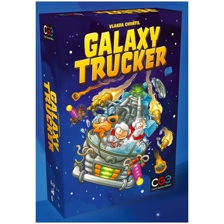 Galaxy Trucker boardgame EN - remastered
