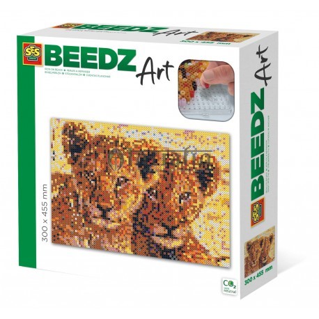 Beedz Art - Leeuwen welpen - Lionceaux