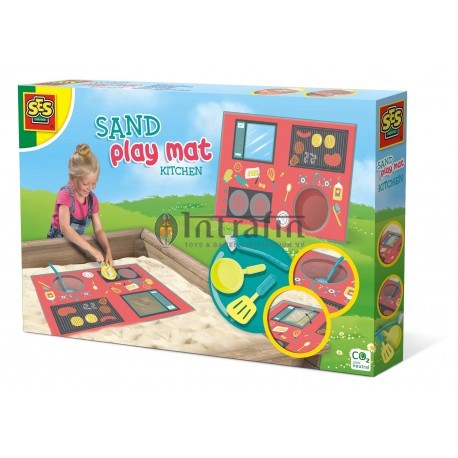 Zand speelmat - Keuken - Tapis de jeu sur sable - Cuisine