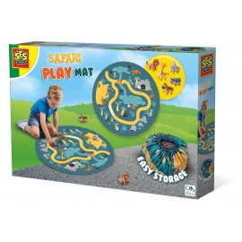 Safari speelmat en opbergzak 2 in 1 - Tapis de jeux et sac de rangement 2 en 1 - Safari