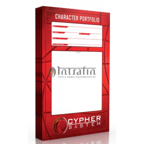Ptolus Character Portfolio 5pk Cypher - RPG