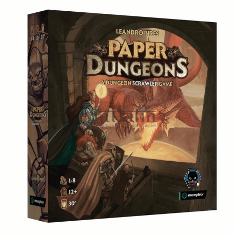 Paper Dungeons - boardgame
