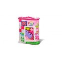 First Builders Building Bag Pink 60 pieces