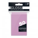 Standard Sleeves Pro Gloss Bright Pink Display (12x50)