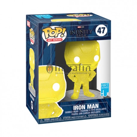Marvel 47 :Artist Series: Infinity Saga -Iron Man (Yellow)