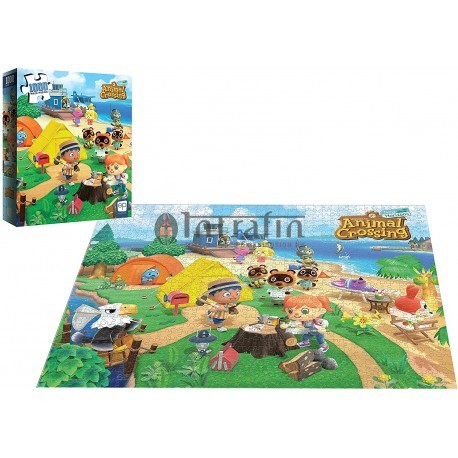 Animal Crossing™: New Horizons “Welcome to Animal Crossing” 1000-Piece Puzzle