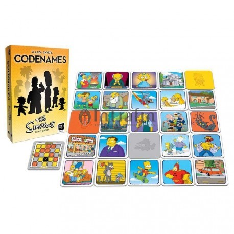 CODENAMES: The Simpsons Family Edition - Card Game