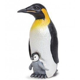Emperor Penguin with baby