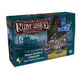 Runewars Miniatures Games: Daqan Infantry Command Expansion Pack