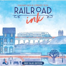 Railroad Ink - Deep Blue edition board game