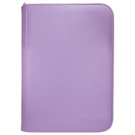 Vivid 4-pocket zippered Pro-Binder Purple
