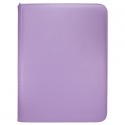 Vivid 9-pocket zippered Pro-Binder purple