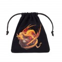 Dragons Black & adorable Dice Bag
