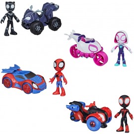Spidey and his amazing friends Figure + vehicle assortment ( 4)