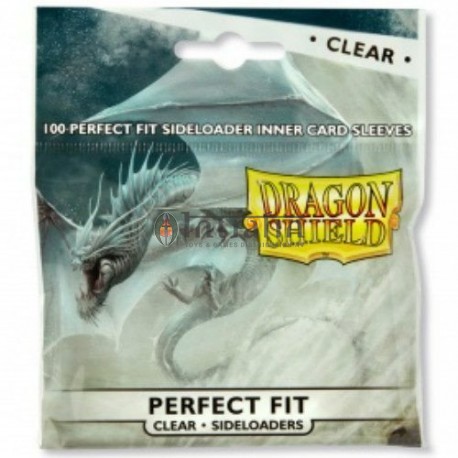 Dragon Shield - Perfect Fit SIDELOADERS Clear (100ct in bag/15 bags)